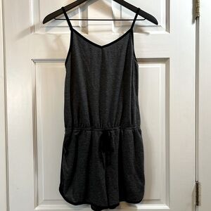 Mossimo Elastic Waist Tank Romper - Size Small